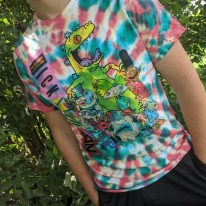 Tie Dye Nickelodeon Shirt